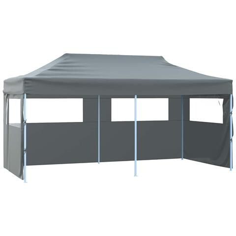 Tenda Party Antracite 291 x 580 x 315 cm Tessuto Oxford - Foto 2