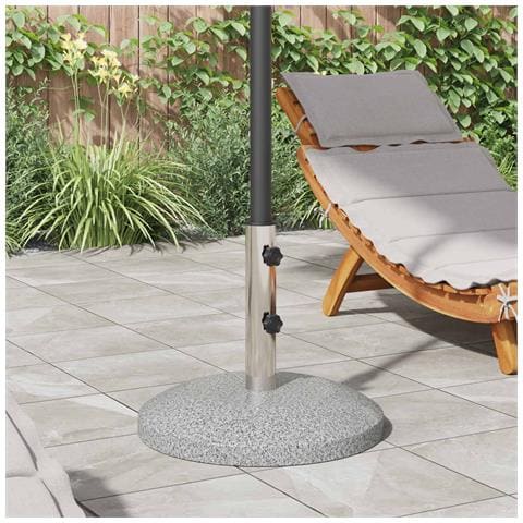 Tubo base per parasole 0.63 kg Acciaio inossidabile naturale - Foto 2
