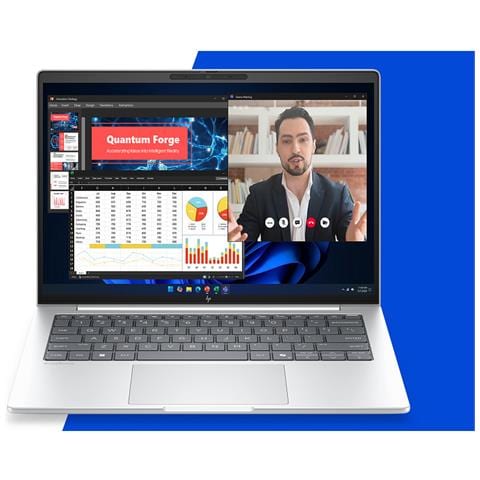 EliteBook 8 G2i Next Gen AI Copilot+ PC Intel Core Ultra 5 325 Computer portatile 35,6 cm (14") WUXGA 16 GB LPDDR5x-SDRAM 512 GB SSD Wi-Fi 7 (802.11be) Windows 11 Pro Argento - Foto 2