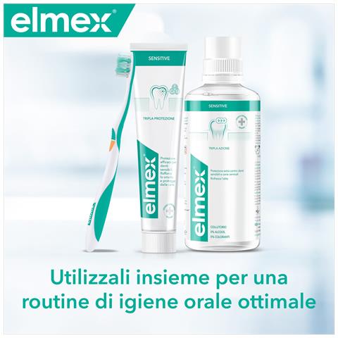 Elmex Sensitive Dentifricio Bitubo 2X75 ml - Foto 9