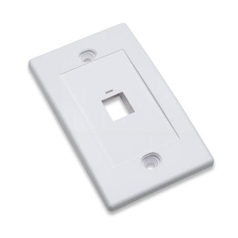 IWP-MD PSTR-1W - Placca porta frutti 1 posto mod. 503 Bianco - Foto 1