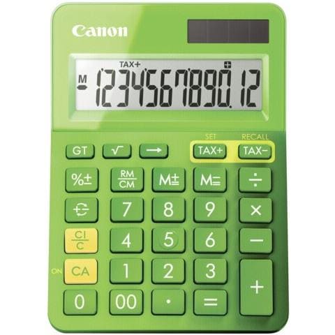 CALCOLATRICE CANON LS-123K Verde 12 Cifre LCD - Foto 2