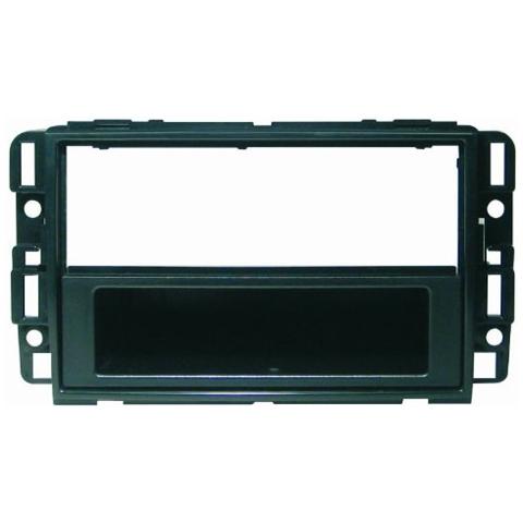 Adattatore autoradio 03408 Mascherina con foro ISO / Doppio Iso / Doppio ISO colore nero Hummer Saab - Foto 1