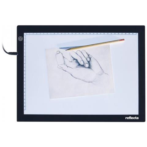 Reflecta Led Light Pad A4 Super Slim Nero Cornice Per Foto Singola - Foto 3