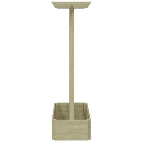 Fioriera Con Pergolato Da Giardino 162 X 56 204 Cm In Legno - Foto 5