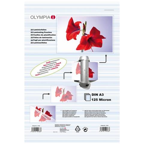 1x25 Buste di plastific. DIN A3 125 micron - Foto 1