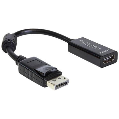 Adattatore Displayport Con Hdmi 61849 13 Cm Nero - Foto 4
