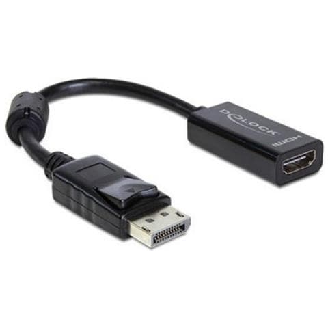 Adattatore Displayport Con Hdmi 61849 13 Cm Nero - Foto 1