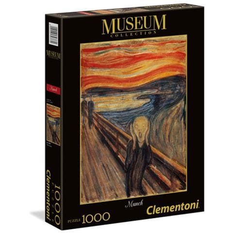 CLM39377 Puzzle da 1000 Pezzi - Museum Collection - Munch: L'Urlo - Foto 1