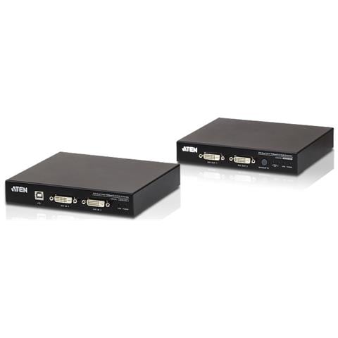 IDATA CE-624 - Estensore KVM USB DVI Dual View HDBaseT 2.0, CE624 - Foto 1