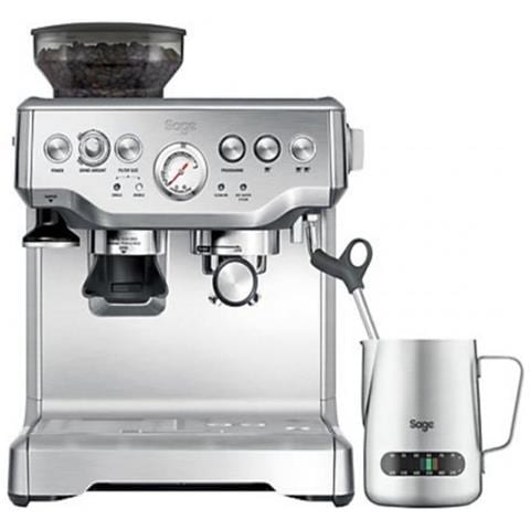 Macchina da Caffè Espresso Automatica Serbatoio 2 Lt. Potenza 1700 W Colore Acciaio Inox - Foto 1