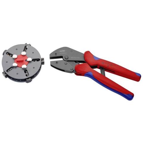 97 33 02 Crimping tool Blue, Red cable crimper - cable crimpers (870 g)  - Foto 1