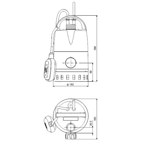 Pompa Sommergibile Unilift Cc7 A1 | 96280968 - Foto 2
