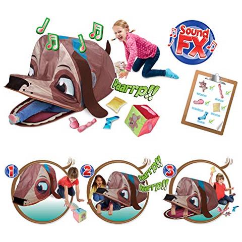 Kidactive- Big It Up-poopy Puppy-giochi In Cui I Bambini Possono Entrare, Colore Marrone 225pup - Foto 2