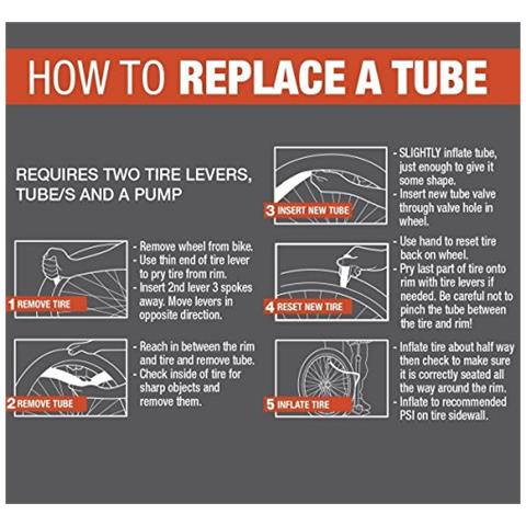 Camera D'aria Mtb 26 Con Valvola Francese S42, 47/62-559, 26 X 1,75-2,5"", Nero (s42), Taglia Unica - Foto 2