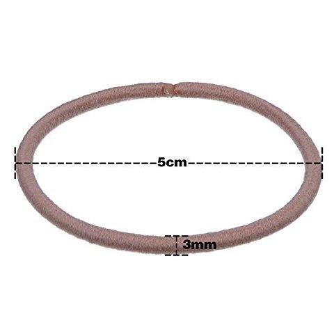 69 Fasce Elastiche Dei Capelli Pezzi 3 Millimetri Multicolore Del Legame Dei Capelli Nessun Metallo Gentle Elastici - Foto 2