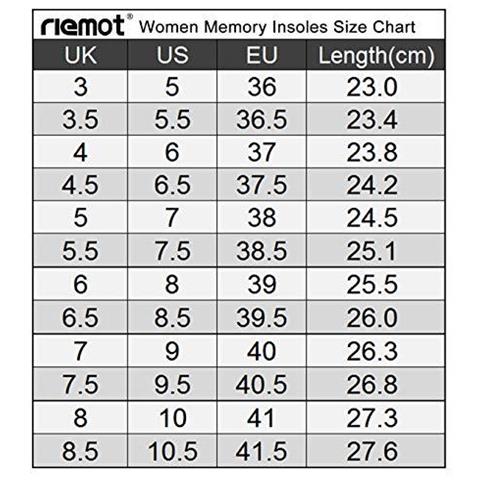 Memoria Sottopiedi Della Gomma Piuma Per Uomini E Donne Inserti Di Scarpe Di Ricambio Per Scarpe Sportive Scarpe Da Ginnastica Scarpe Da Tennis Il Lavoro Stivali E Scarpe Da Trekking Comodit Navy Donne 6 Del Regno Unito - Foto 4