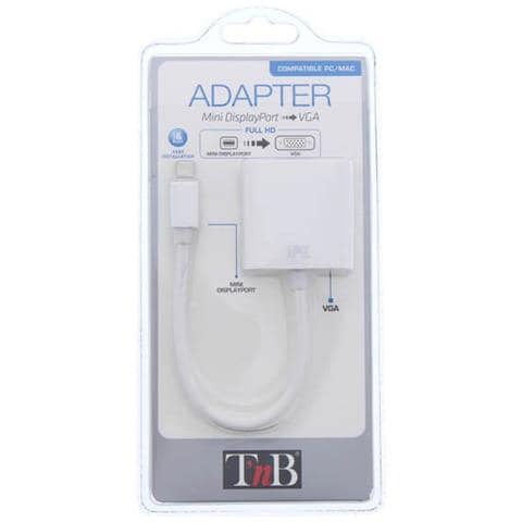 MIDPVGA Mini DisplayPort VGA Bianco cavo di interfaccia e adattatore - Foto 2