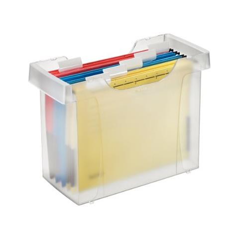 Alpha A4 Cartoncino, Polipropilene (PP) Marrone cartella sospesa e accessorio - Foto 1