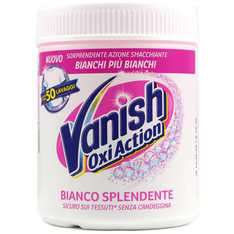 Oxi Action Polvere Crystal White Smacchiatore Sbiancante Bianco Splendente 500 G - Foto 4