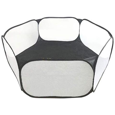 Paddock Indoor /outdoor Pieghevole Nero - Foto 1