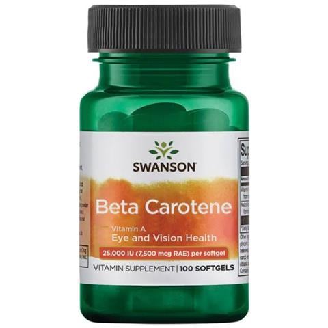 Beta-carotene 25000 Ui 100 Gel Vitamina A - Foto 1