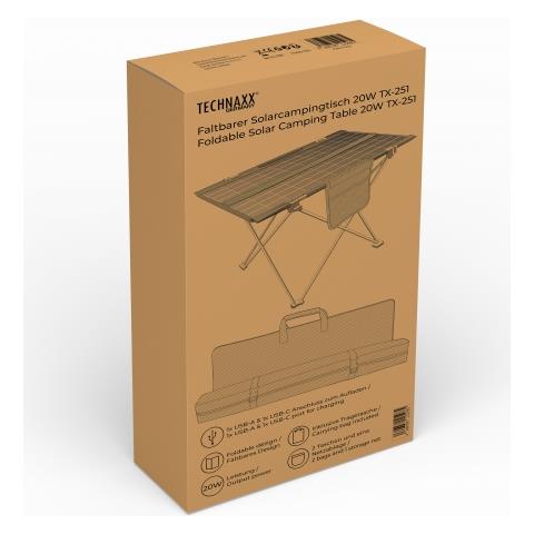 TX-251 tavolo da camping Nero - Foto 6