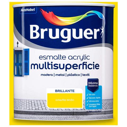 Vernice 5057541 Giallo 750 Ml Smalto Per Finiture - Foto 1