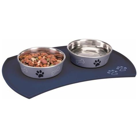 Ciotola Per Cani Trixie 24568 Azzurro Silicone Silicio - Foto 1