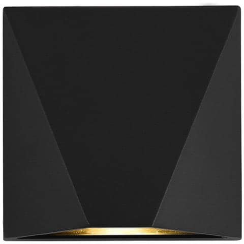 Lampada Da Parete Moderna Per Esterno Metallo Nero Luce Led 6w Ip54 3000k - Foto 1