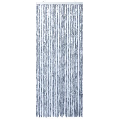 Tenda Antimosche Grigio Argento 100x200 Cm In Ciniglia - Foto 3