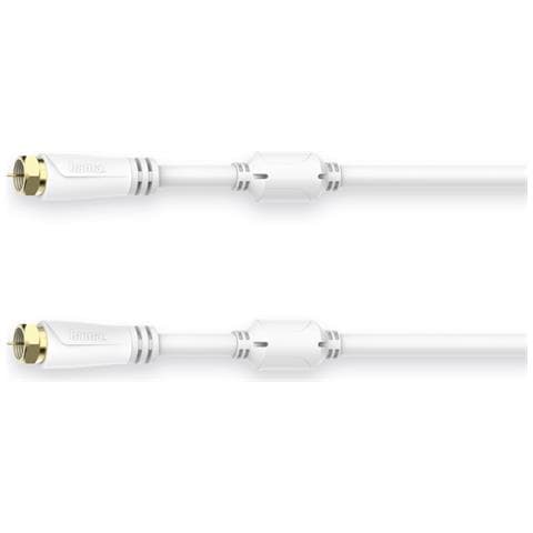 00205251 cavo coassiale 1,5 m F Bianco - Foto 2