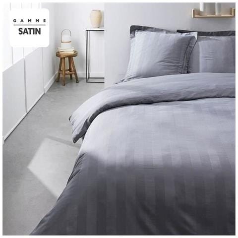 Completo Letto Grigio 220 X 240 Cm - Foto 1