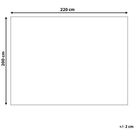 Copriletto Cotone Tortora 200 X 220 Cm Chagyl - Foto 5