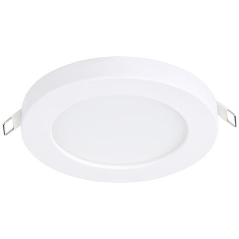 Faretto Ad Incasso Moderno Fueva Flex Alluminio Bianco Led Integrato 5,5w 4000k - Foto 1