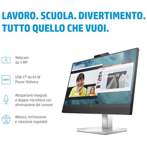 E24m G4 Monitor PC 60,5 cm (23.8") 1920 x 1080 Pixel Full HD Nero, Argento - Foto 13