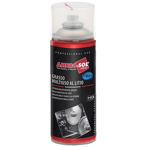 Bomboletta Spray Grasso Multiuso Al Litio Idrorepellente Lubrificante Perni - Foto 1