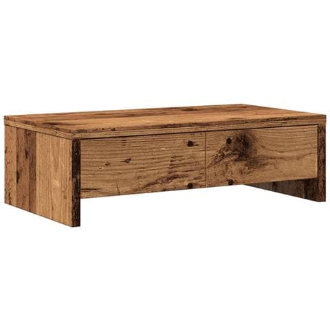 Supporto Monitor Con Cassetti Legno 50x27x15 Cm In Truciolato - Foto 2