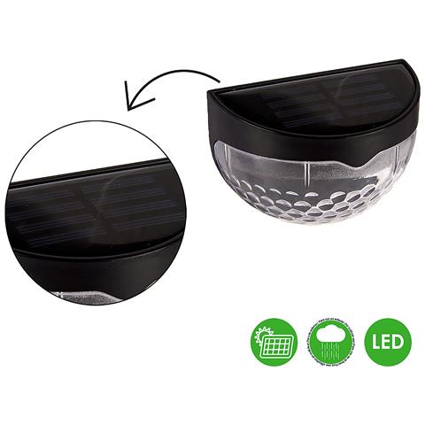 Set Di Luci Solari Da Esterno Con Motivo Di Luce Fredda. - Foto 2