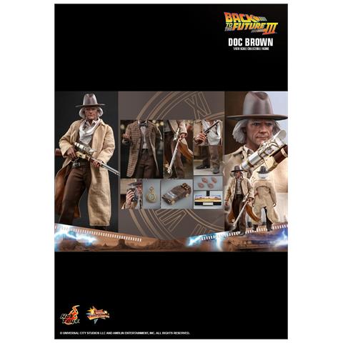 Figurina Mms617 - Back To The Future Part 3 - Doc Brown - Foto 5