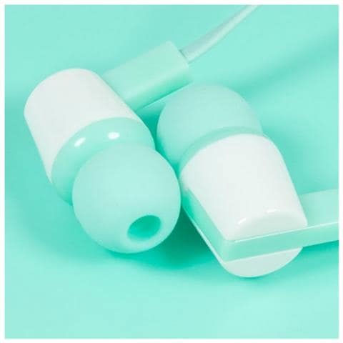 Auricolare Cu-1020 Originale Stereo In-ear Jack 3,5mm Blu Per Android Iphone - Foto 2