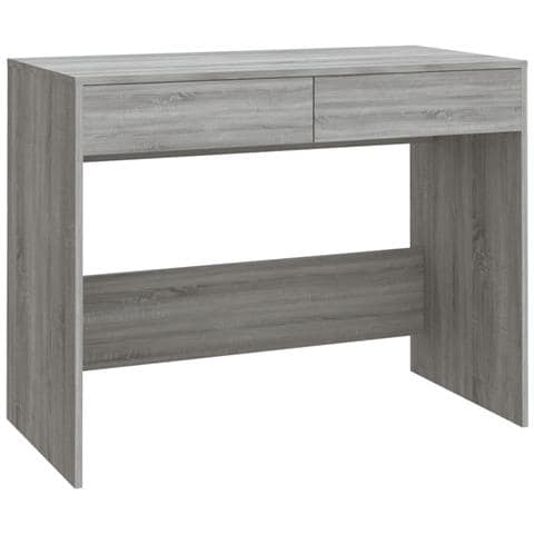 Lusso Casadino -  Scrivania Grigio Sonoma 101x50x76,5 Cm In Truciolato - Foto 1