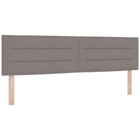 Testiera Design Lines Tortora 180 cm Tessuto - Foto 1