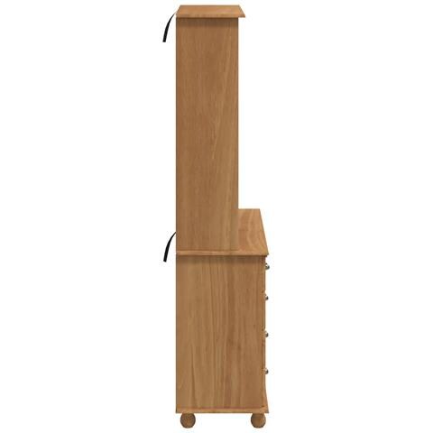 Hutch  'ASKIM'Miele bruno 91x40x183 cm Legno massello di pino, Hutch  'ASKIM'91x30x104 cm Legno massello di pino, Cassetti  'ASKIM'Miele bruno 91x40x79 cm Legno massello di pino - Foto 9