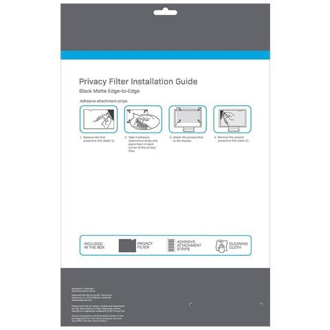 GLBE13311184 schermo anti-riflesso 33,8 cm (13.3") Computer portatile Filtro per la privacy senza bordi per display - Foto 3