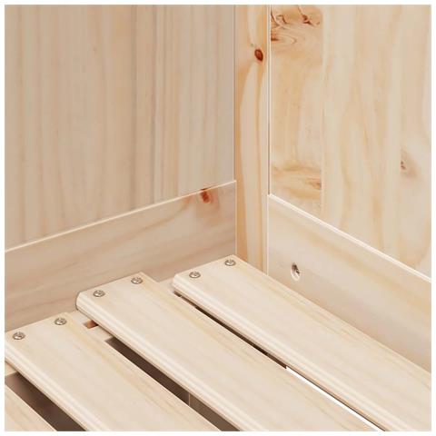 Divano Letto Estraibile con Cassetti senza Materasso 80x200 cm - Foto 9