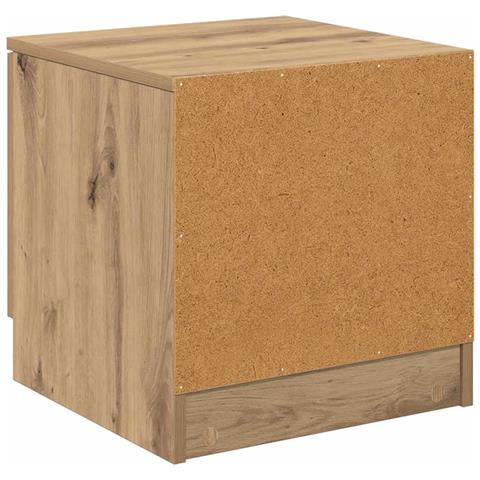 Armadietto per letto 2 pcs rovere artigianale 40 x 39 x 40 cm - Foto 9