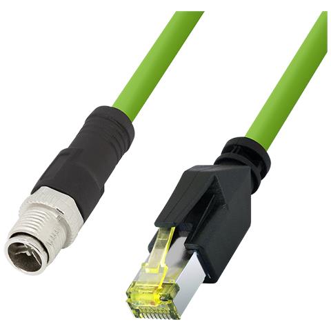 CQM035S cavo di rete Verde 1 m Cat6a S /FTP (S-STP) - Foto 1