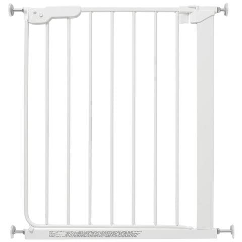 Safetots Cancelletto Per Bambini Super Stretto, 60,5cm - 66,5cm, Bianco, Barriera Di Sicurezza Per Bambini, Cancelletto Per Bambini Per Scale - Foto 1