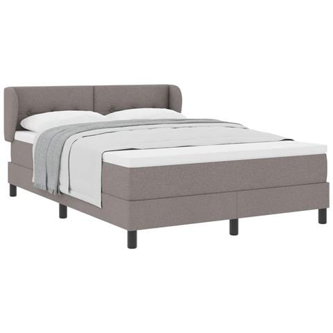 Letto a molle con materasso Talpa 140 x 190 cm Tessuto - Foto 1